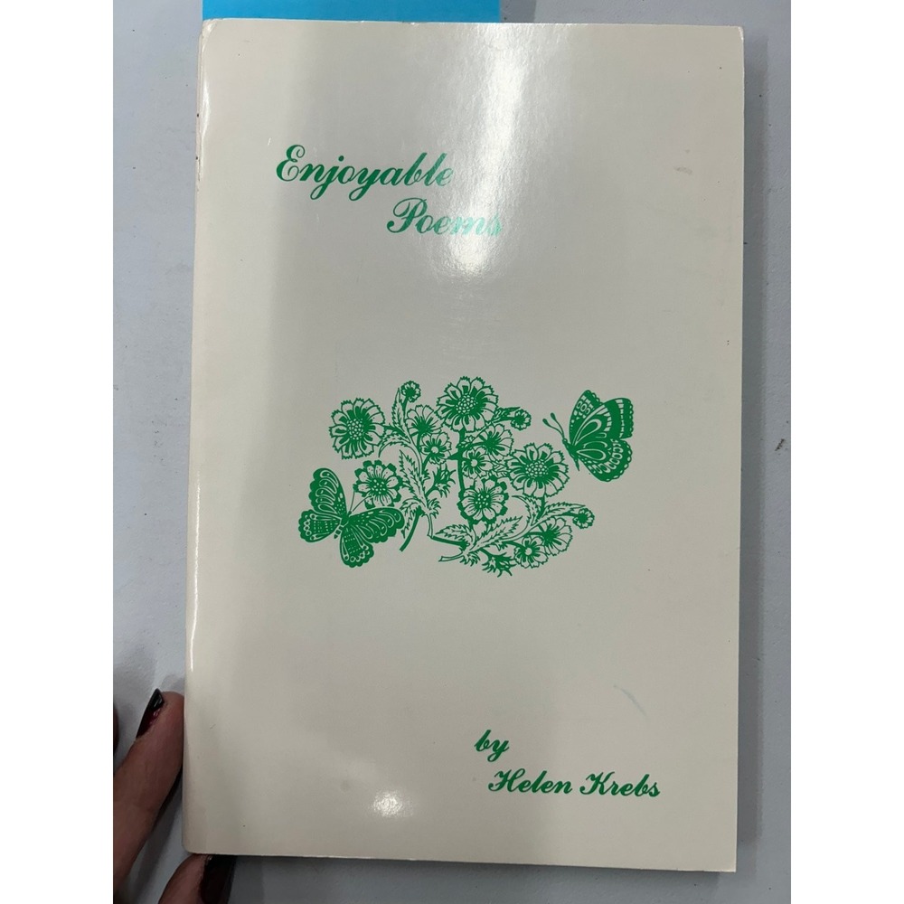 Enjoyable Poems Helen Krebs 1980 Rio Grande Printers Poetry